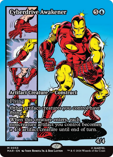 Cyberdrive Awakener (Borderless) [Marvel Universe: Eternal-Legal]