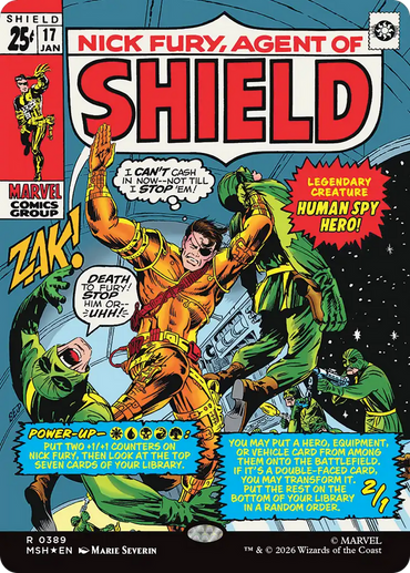Nick Fury, Agent of SHIELD (Borderless) (0389) [Marvel Super Heroes]