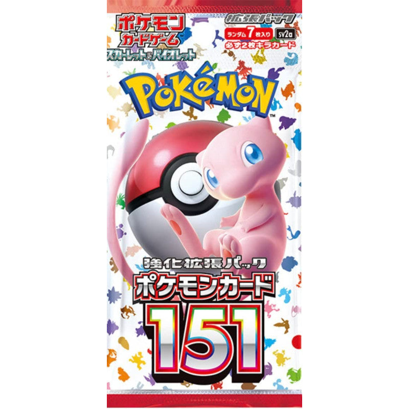 Pokemon 151 Japanese Booster Pack