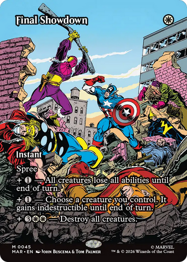 Final Showdown (Borderless) [Marvel Universe: Eternal-Legal]