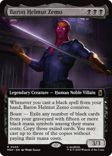 Baron Helmut Zemo (Extended Art) [Marvel Super Heroes]