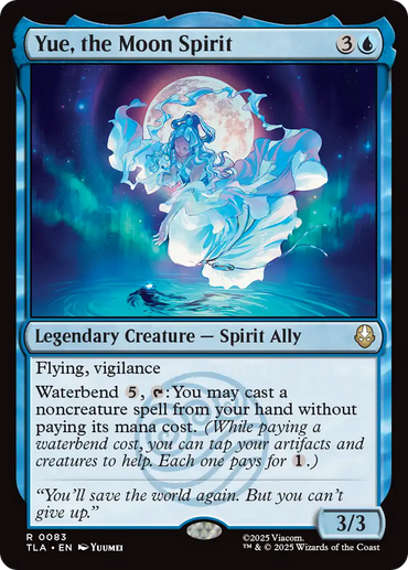 Yue, the Moon Spirit [Avatar: The Last Airbender]