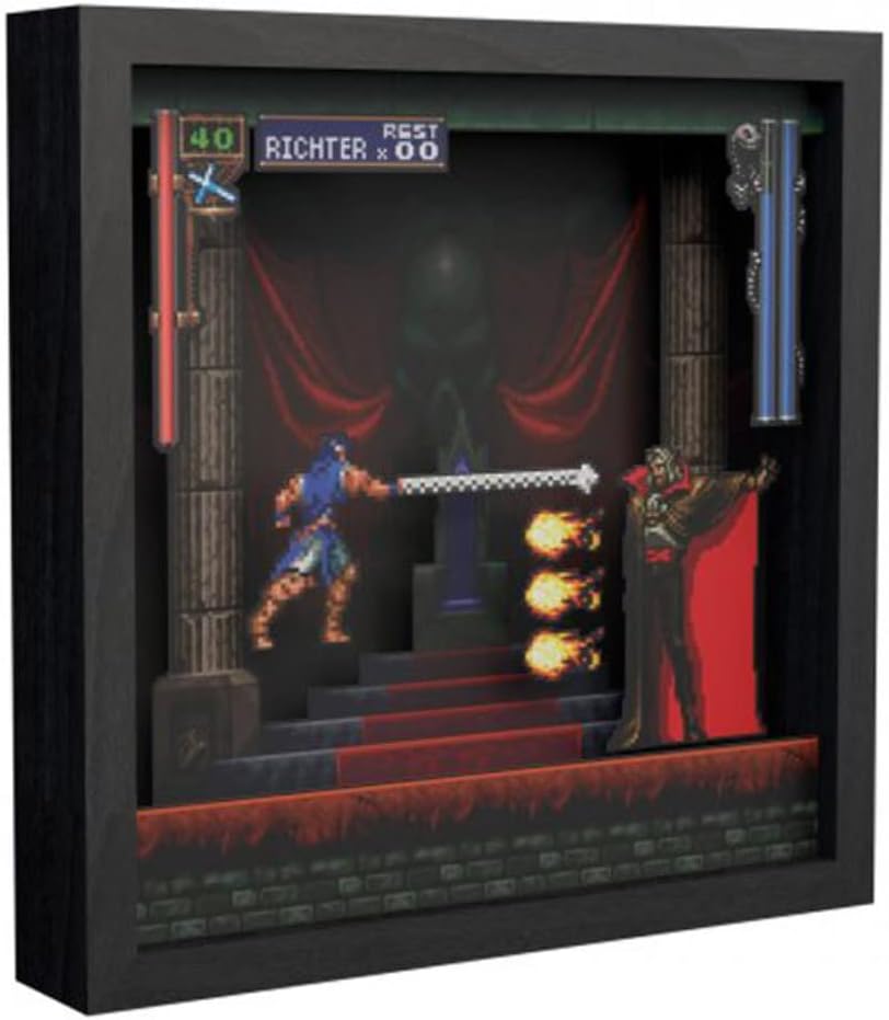 Pixel Frame - Castlevania - Intro Dracula