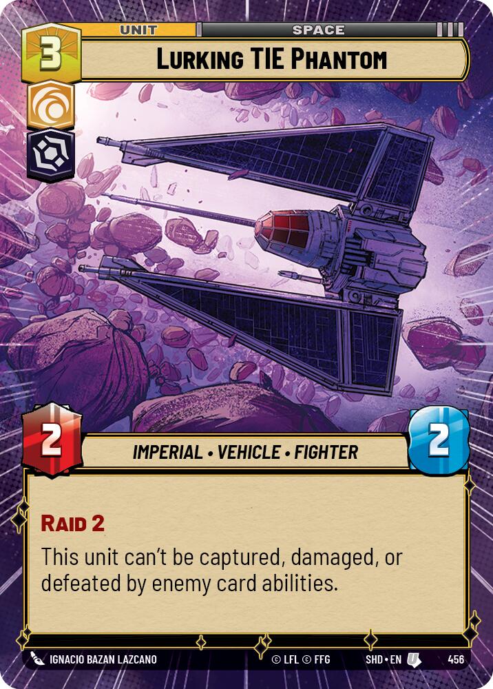 Lurking TIE Phantom (456) (Hyperspace) (456) [Shadows of the Galaxy]