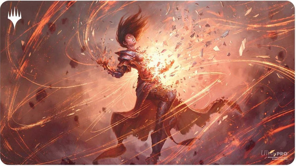 Ultra PRO - Modern Horizons 3 Playmat Red-2 for Magic: The Gathering, Premium Quality Collectible Card Protection Enhanced Gaming Gear Accessories