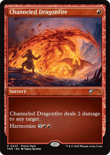 Channeled Dragonfire (Promo Pack) [Tarkir: Dragonstorm Promos]