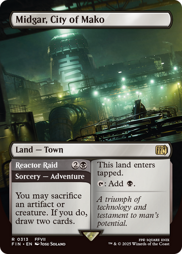 Midgar, City of Mako (Borderless) [FINAL FANTASY]