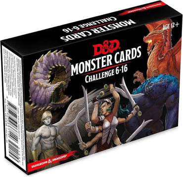 Spellbook Cards - Monsters Challenge 6-16