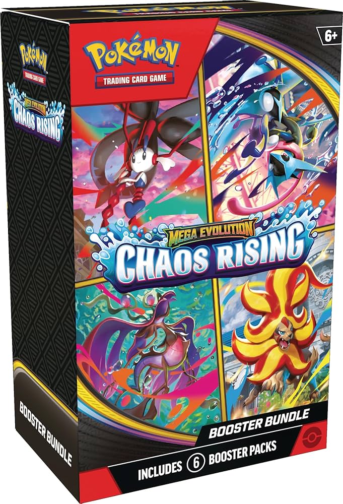 Pokémon Mega Evolutions: Chaos Rising Booster Bundle