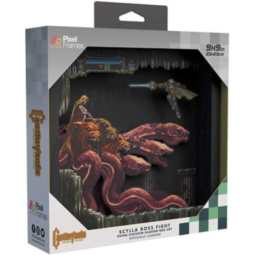 Pixel Frame - Castlevania - Scylla Boss Fight