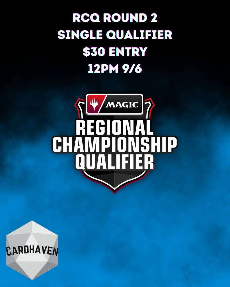 Cardhaven Games RCQ | 2026-27 Round 2 Single Qualifier 9/6