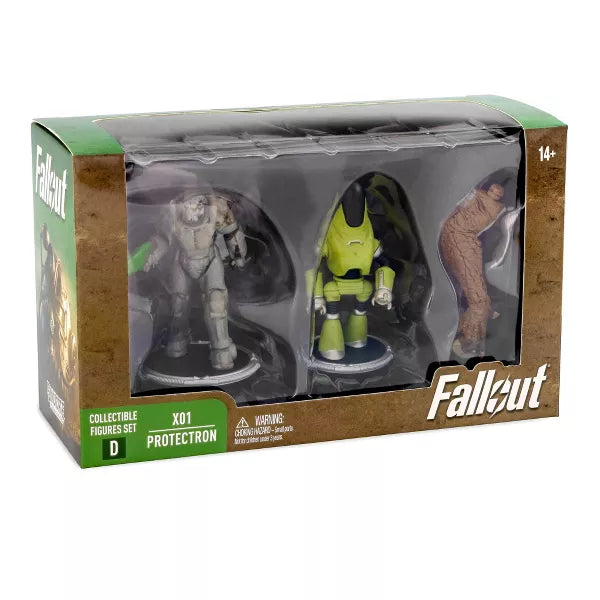 Toynk Fallout X01 and Protectron Mini Figure Set (Build-a-Figure Deathclaw)