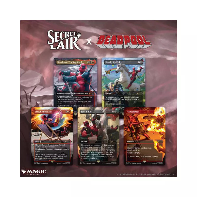 Magic the Gathering Secret Lair x Marvel's Deadpool (Non-Foil)