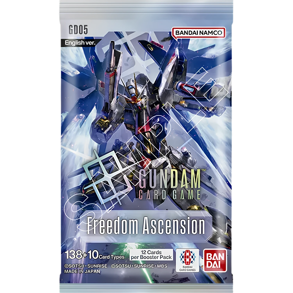 Gundam Card Game: Freedom Ascension - Booster Pack