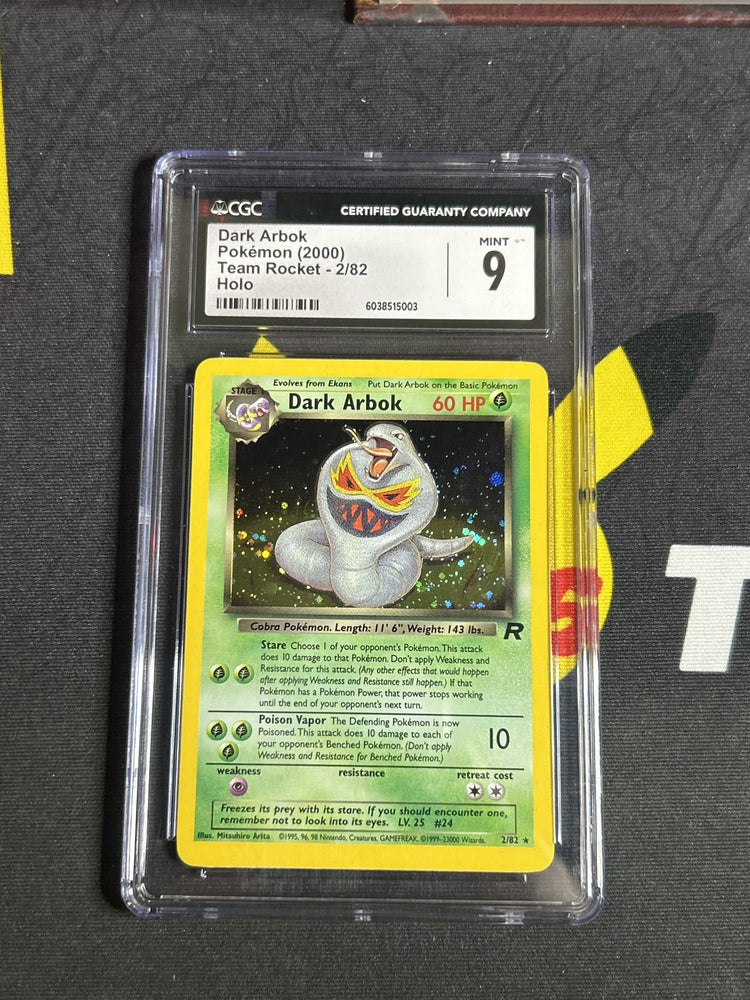 #2 Dark Arbok CGC 9