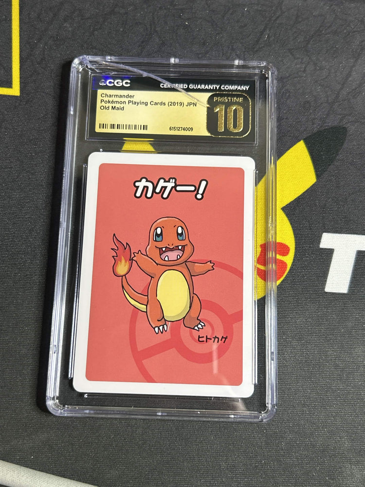 Charmander Old Maid Playing Card CGC PRISTINE 10