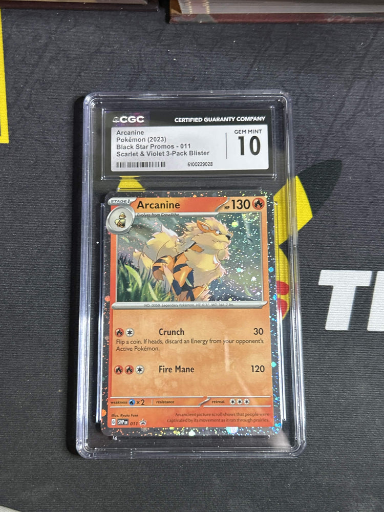 #011 Arcanine CGC 10