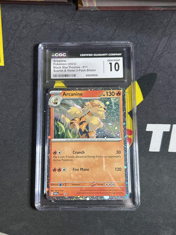 #011 Arcanine CGC 10