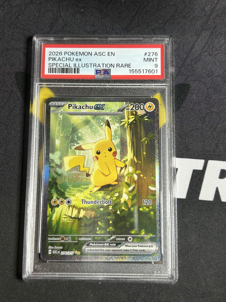 #276 Pikachu ex PSA 9