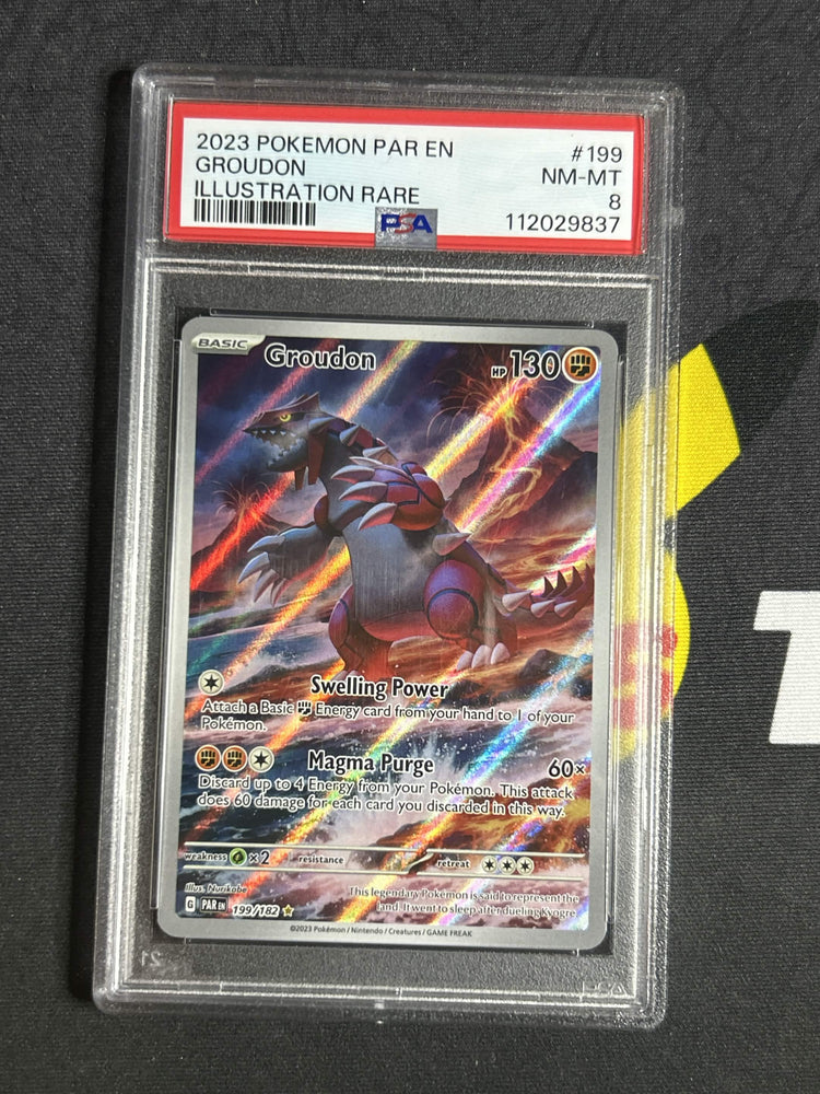 #199 Groudon PSA 8