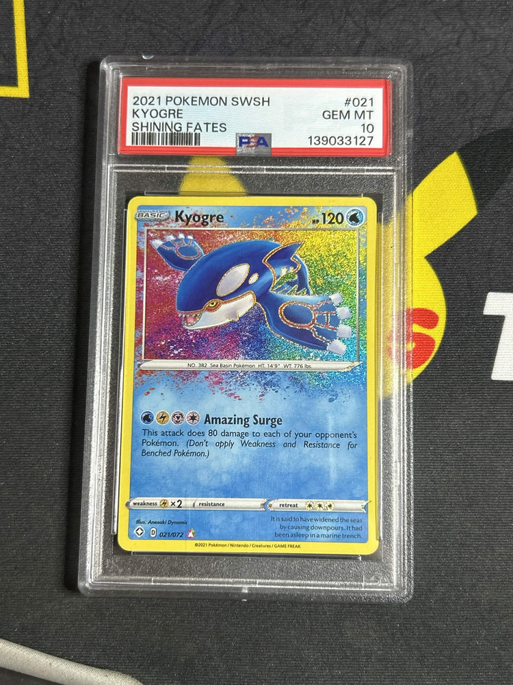 #021 Kyogre PSA 10