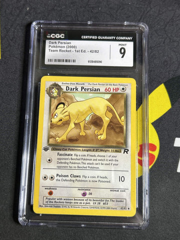 #42 Dark Persian [1ST EDITION] CGC 9