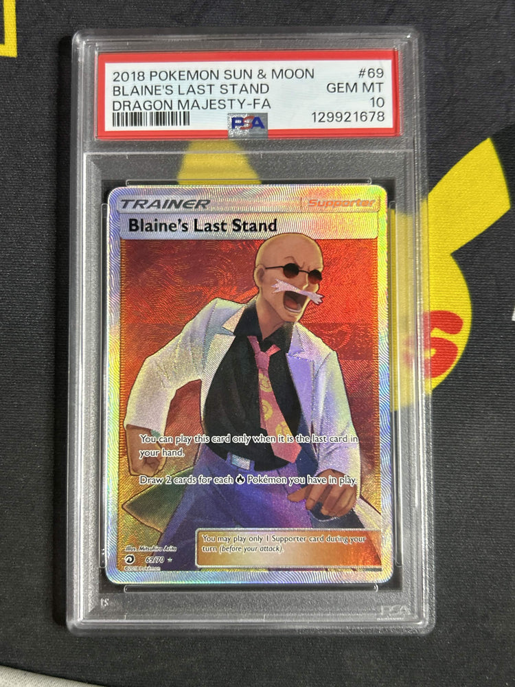#69 Blaine's Last Stand PSA 10
