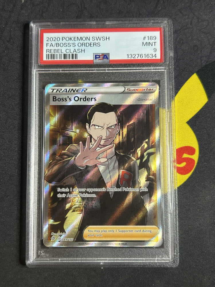 #189 Boss's Orders PSA 9