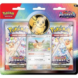 Pokemon Scarlet and Violet 8.5 Prismatic Evolutions 2-Pack Blister
