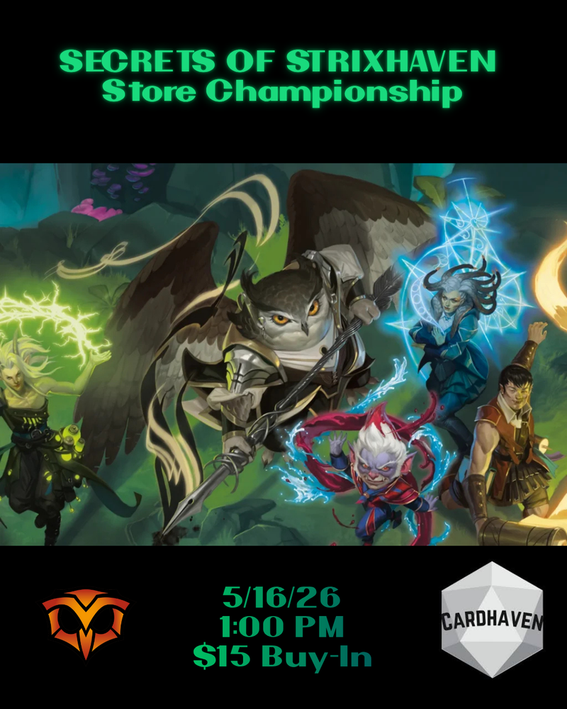 Secrets of Strixhaven In-Store Championship