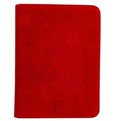 Ultra Pro: Vivid Deluxe 9-Pocket Zippered PRO-Binder: Red