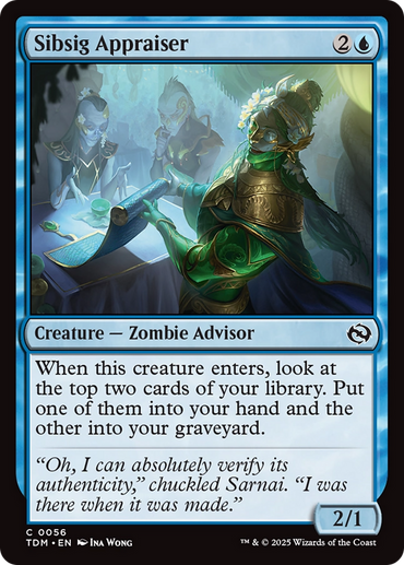 Sibsig Appraiser [Tarkir: Dragonstorm]