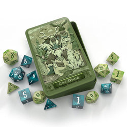 RPG Class Dice Set: Druid