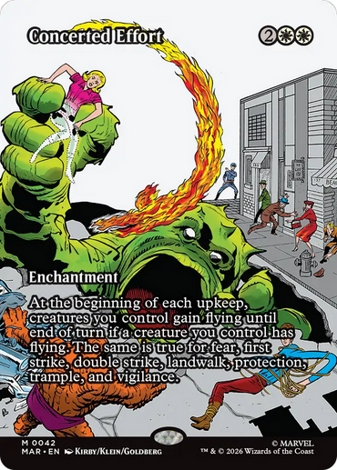 Concerted Effort (Borderless) [Marvel Universe: Eternal-Legal]