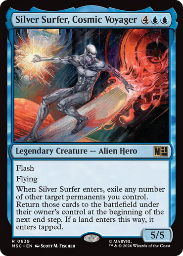 Silver Surfer, Cosmic Voyager [Marvel Super Heroes Commander]