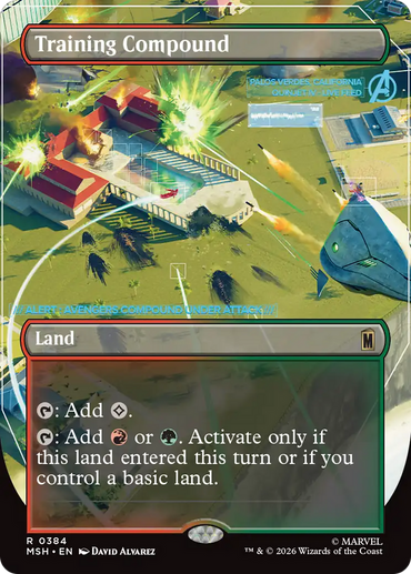Training Compound (Borderless) [Marvel Super Heroes]