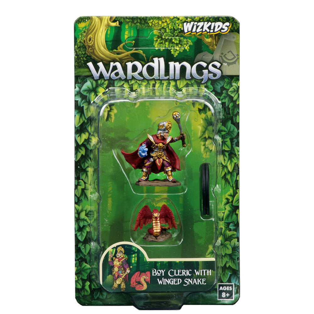 Wardlings - Boy Cleric with Winged Snake