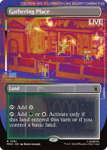 Gathering Place (Borderless) [Marvel Super Heroes]