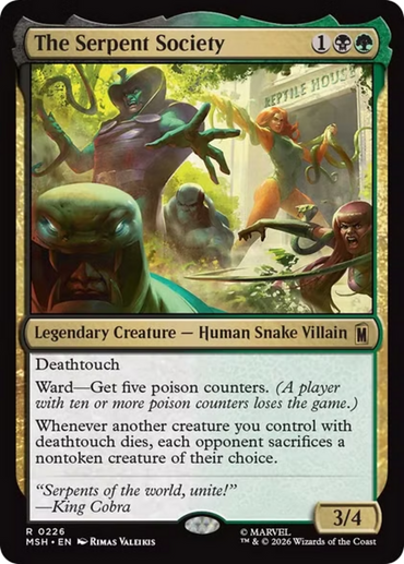 The Serpent Society [Marvel Super Heroes]