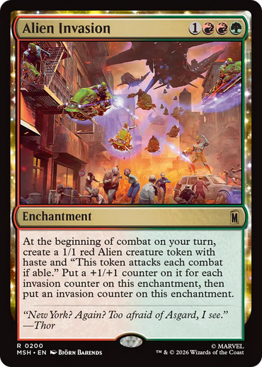 Alien Invasion [Marvel Super Heroes]
