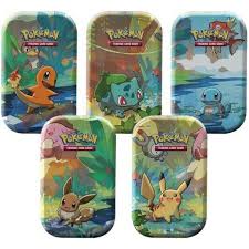 Pokemon Kanto Friends Mini Tin