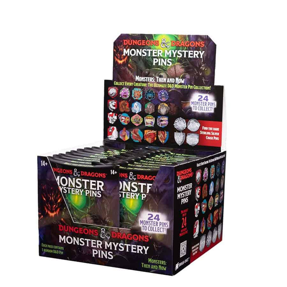 D&D Monster Mystery Pins