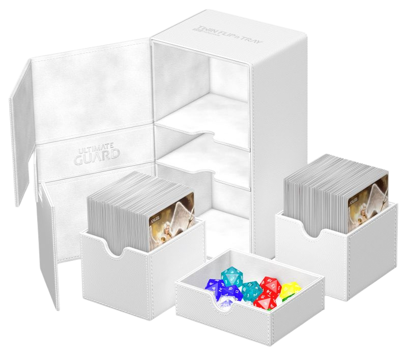Ultimate Guard - Twin Flip n' Tray White